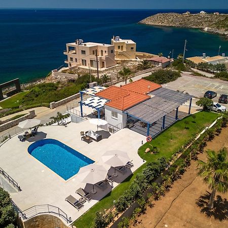 Villa Hemera Ocean View Private Heated Pool Chorafakia Buitenkant foto
