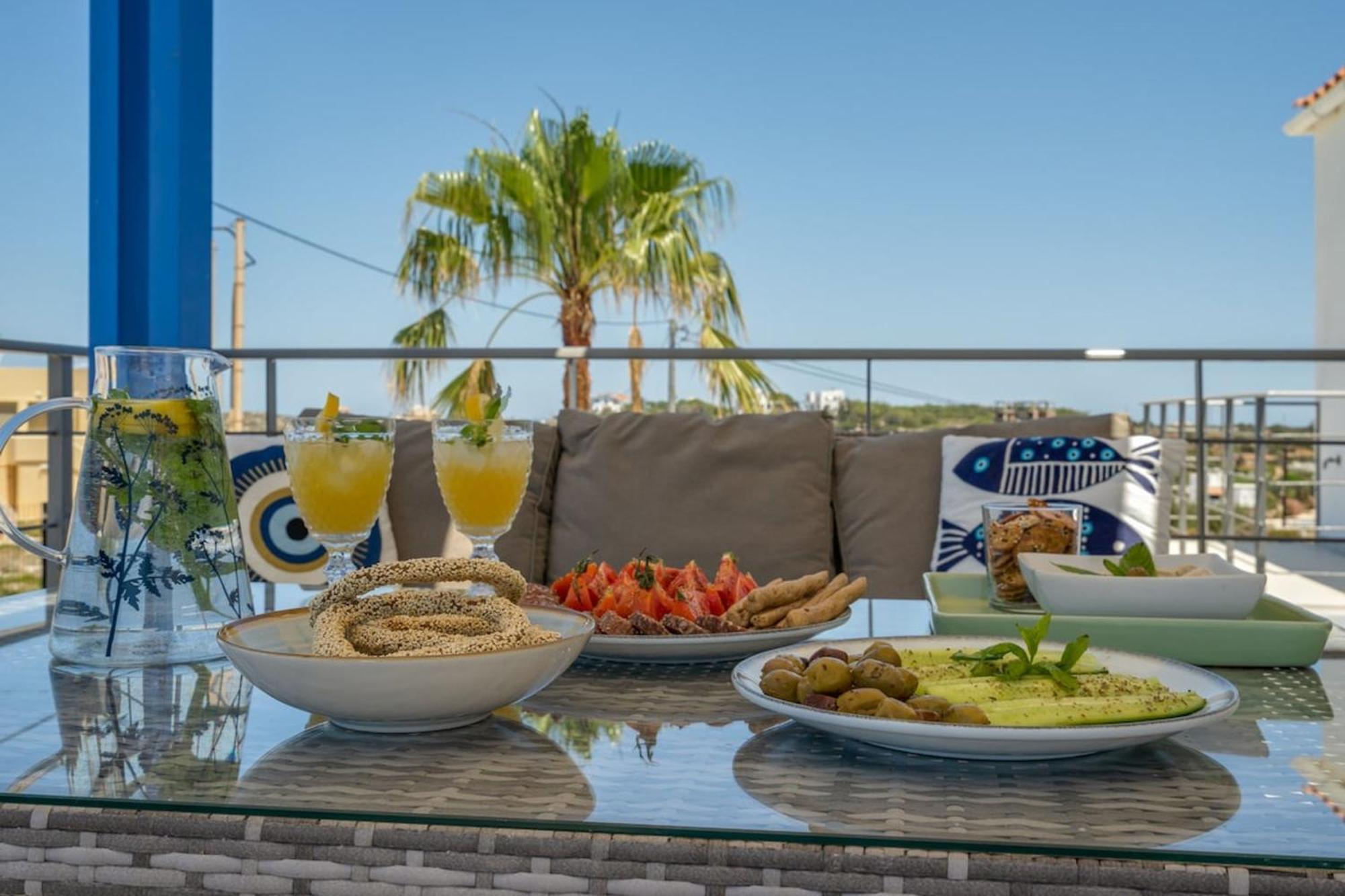 Villa Hemera Ocean View Private Heated Pool Chorafakia Buitenkant foto