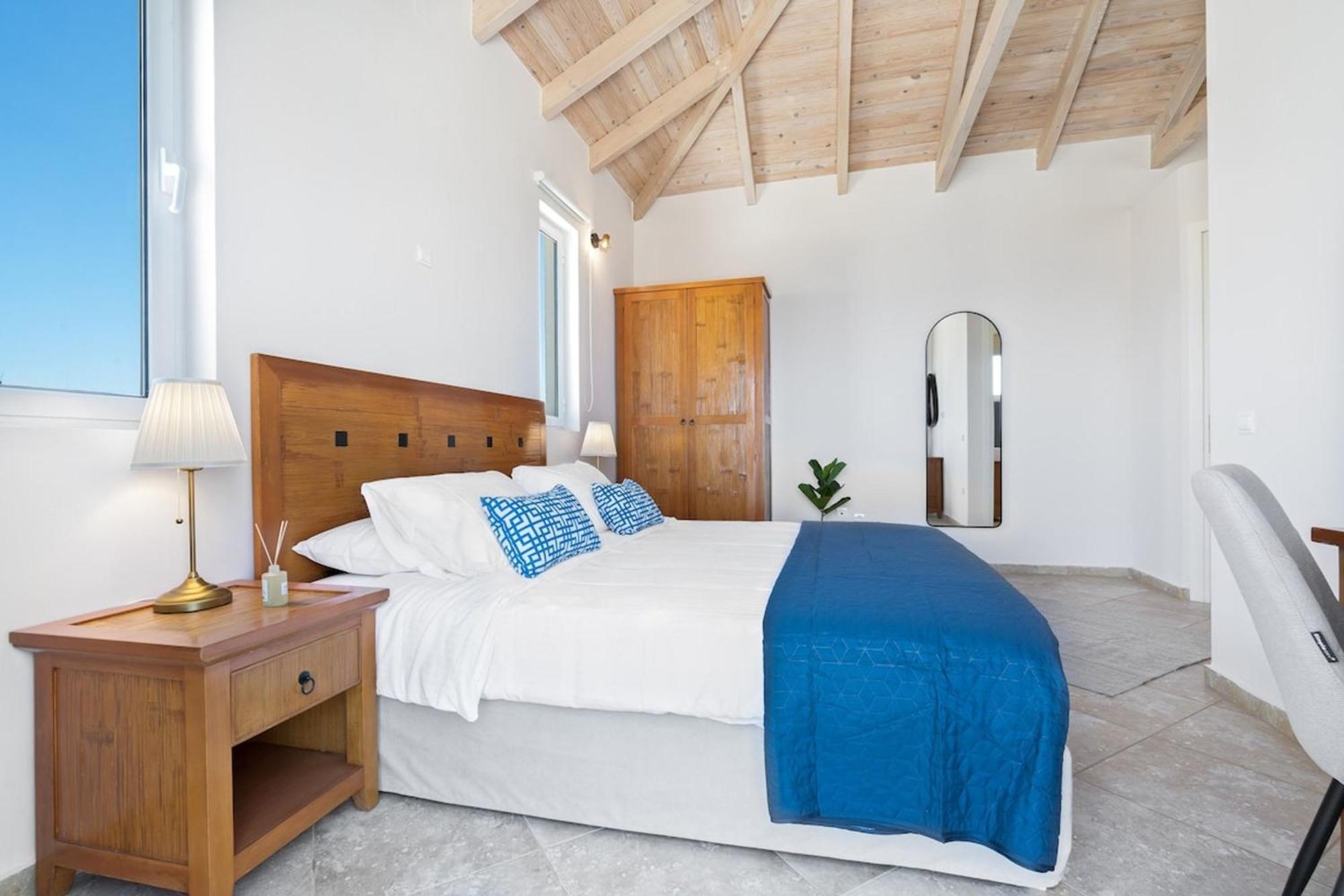 Villa Hemera Ocean View Private Heated Pool Chorafakia Buitenkant foto